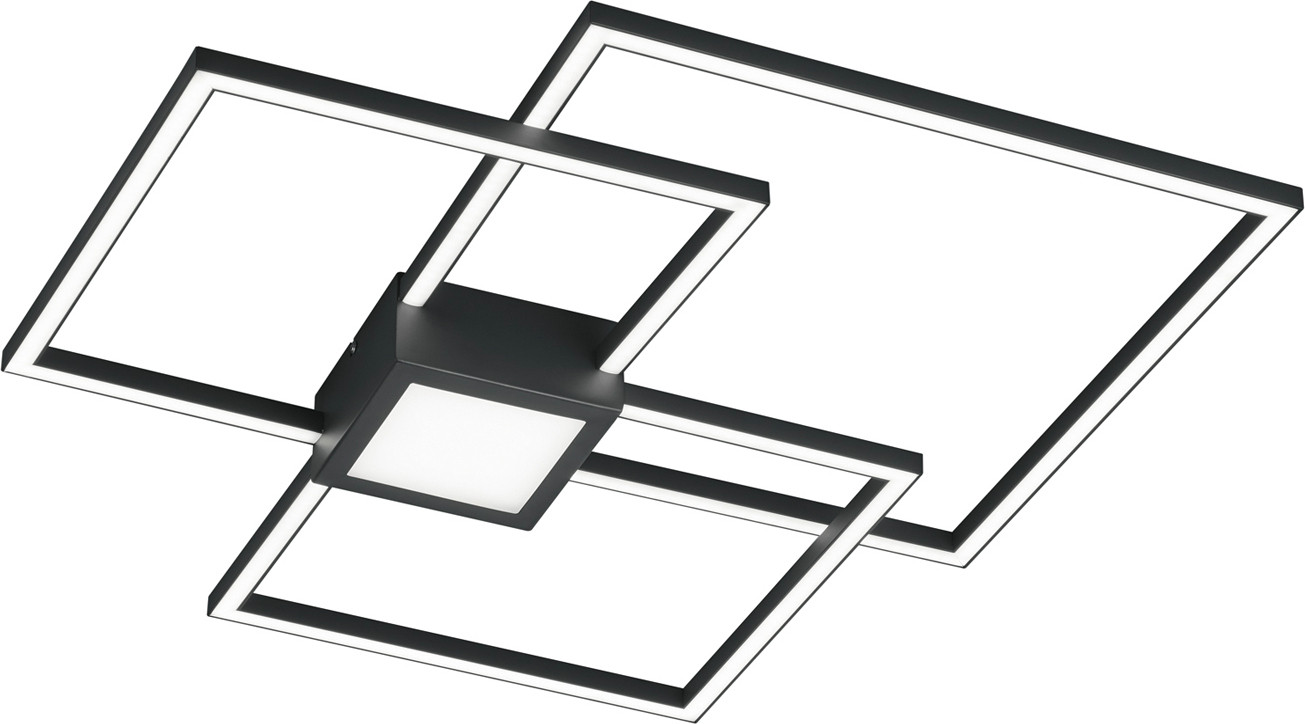 Trio Hydra Dimbare Plafondlamp Grijs