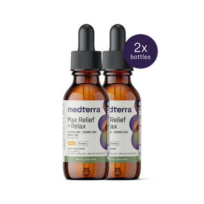 Max Relief + Relax CBD + THC Oil