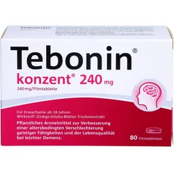 Tebonin Konzent 240mg 80 ST