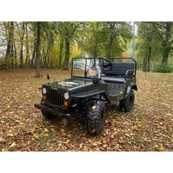 HILLBIL HILLBIL XTR Elektro Kinderauto bis 40 km/h regelbar fahrfertig, grün