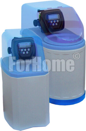 Addolcitore Acqua Forhome® Cab108 Da 8 Lt. Resina Cabinato Con Valvola Automatic