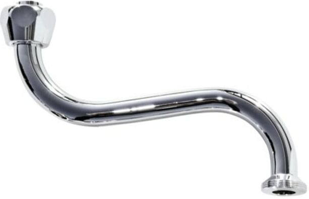 Clage Bec pivotant LS12, 12 cm, chrome, avec raccord à vis (0010-0052)