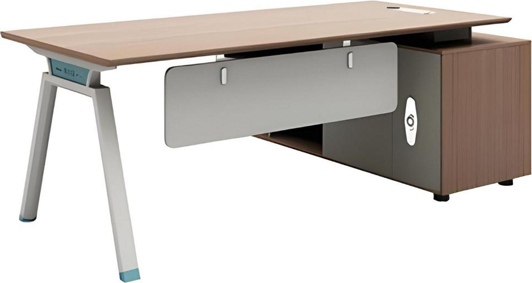 Schreibtisch Büro Einrichtung Homeoffice Schreibtisch Schrank Büroschrank 2tlg.