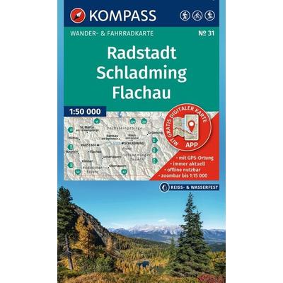 KOMPASS Wanderkarte 31 Radstadt, Schladming, Flachau 1:50.000, Sonstige von , KOMPASS Freytag & Berndt, 978-3-99154-369-5