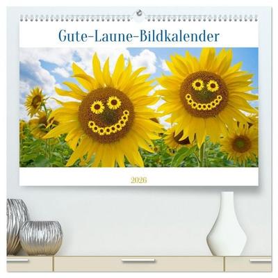 Gute-Laune-Bildkalender 2026 (hochwertiger Premium Wandkalender 2026 DIN A2 quer), Kunstdruck in Hochglanz