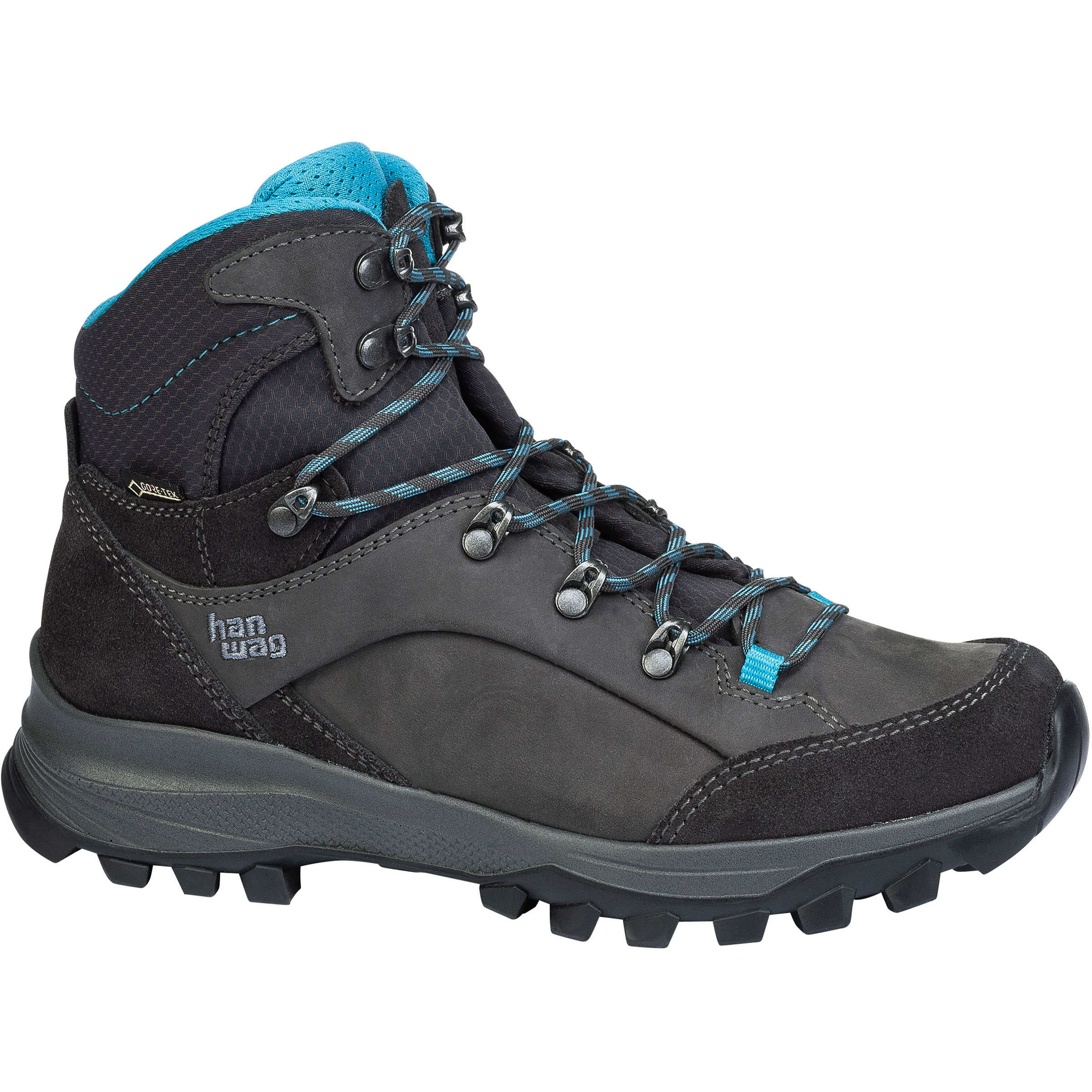 Hanwag Banks GTX Damen Wanderschuhe grau Größe 40 Trekking Wasserdicht
