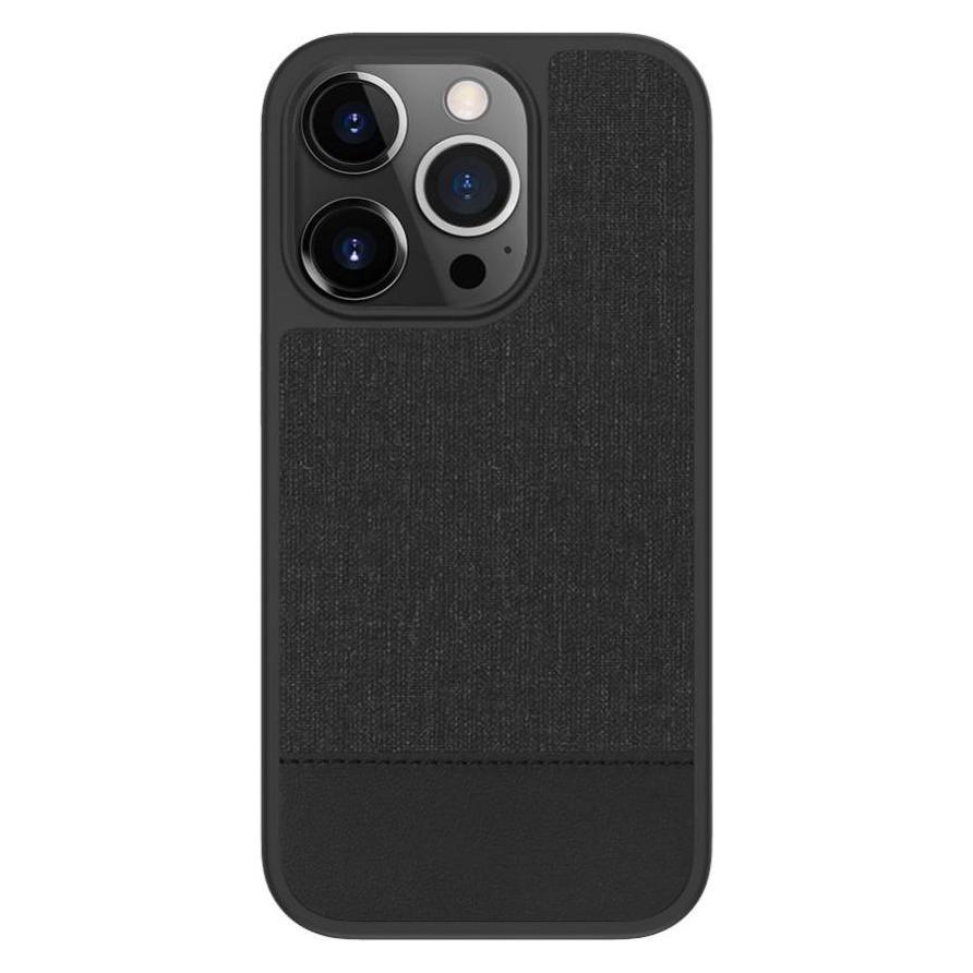 Evelatus iPhone 15 Pro Plactic Leather Magsafe Back Cover (Apple iPhone 15 Pro) (EVEAPP15PRPLB)