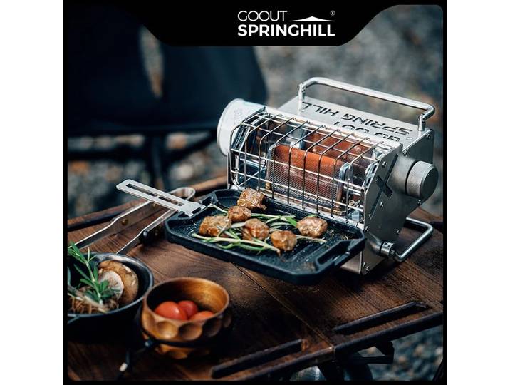 GOOUT STRINGHILL Mini poêle chauffant extérieur Camping cuisinière à gaz pêche Camping chauffage extérieur Portable voiture 2025 fournitures d'hiver
