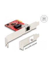 Delock PCI Express x1 Karte zu 1 x RJ45 2.5 Gigabit LAN i225 NBASE-T Low PCI-Express (90100)