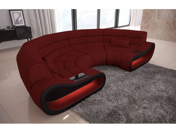 Stoff Bigsofa Concept U-Form