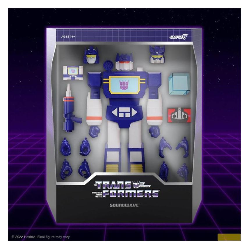 Super7 Transformers figurine Ultimates Soundwave G1 18 cm (35990697)