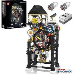 Mould King Remote Control Cyberpunk Mechanische Uhr 10159