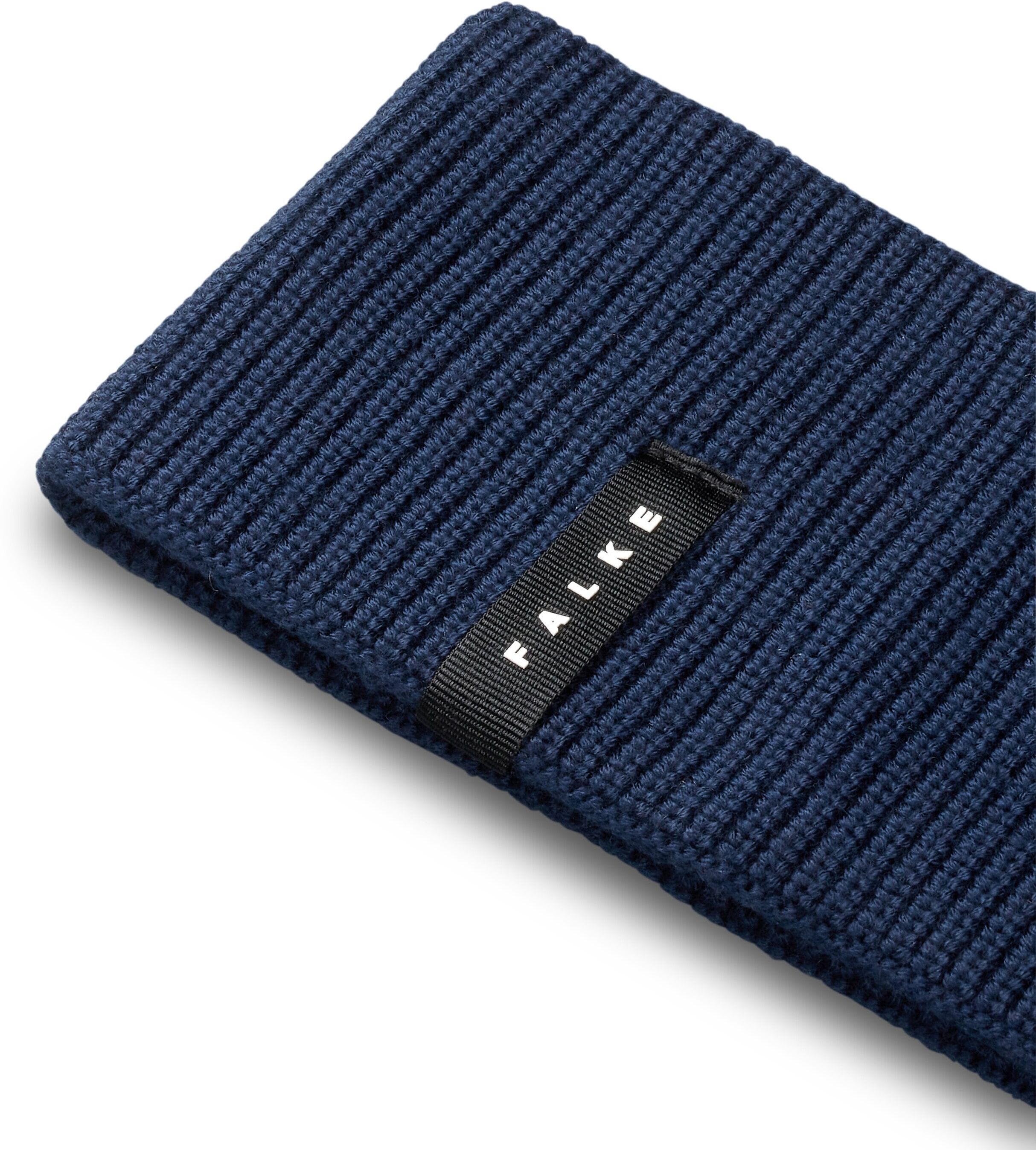Stirnband FALKE "FALKE Stirnband", Damen, Gr. onesize, blau (space blau (6116)), Mützen Stirnband