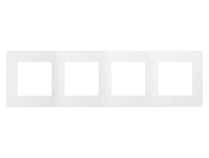 Legrand 665004 Niloe cadre quadruple blanc