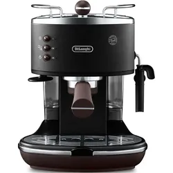 De'Longhi Icona Vintage, Siebträgermaschine, Schwarz