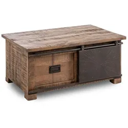 Couchtisch Sanur Holz Orange Mango