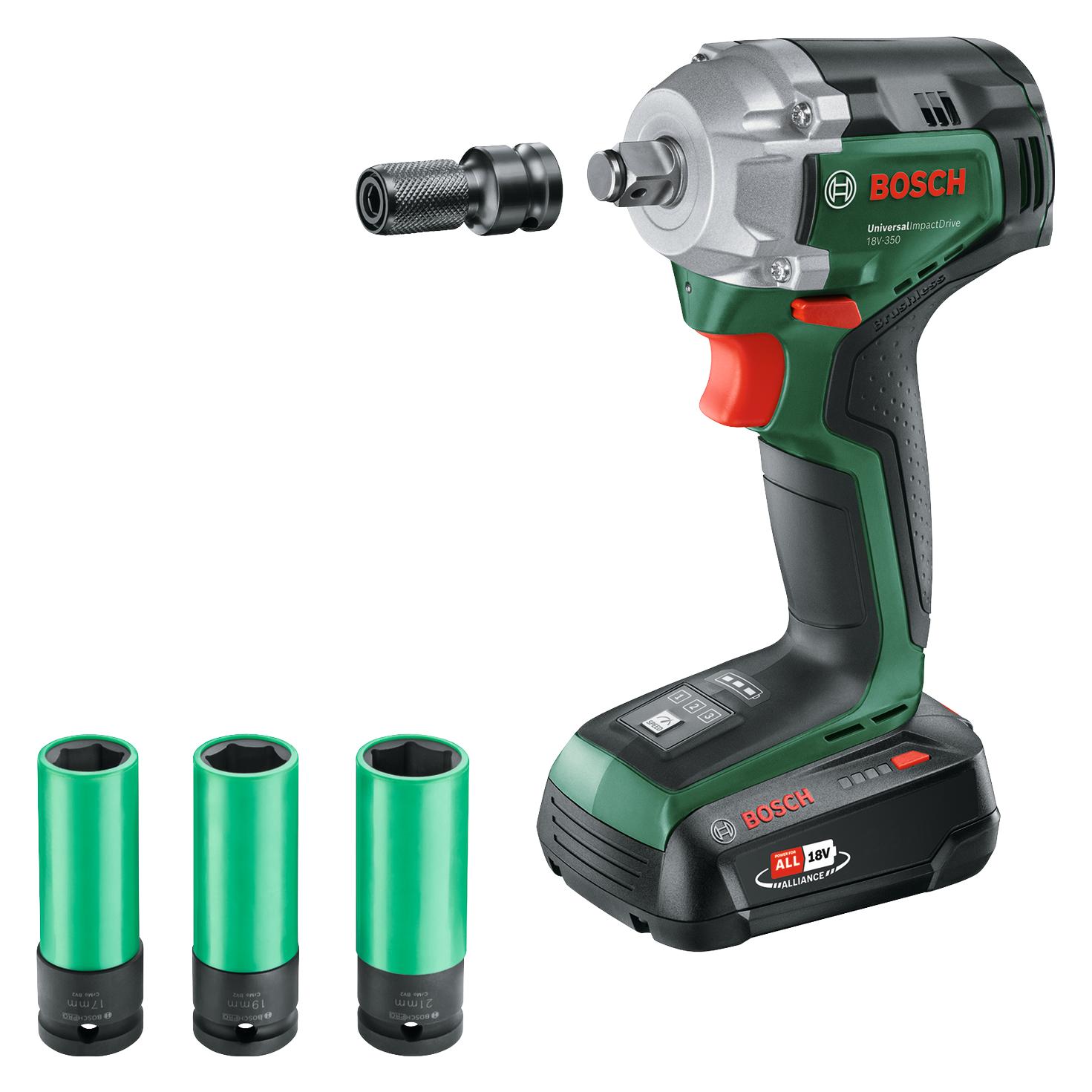 Bosch Home & Garden UniversalImpactDrive 18V-350 (Schlagschrauber) (0603980305)