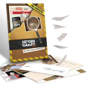 Hidden-Games Kartenspiel Tatort - Der Fall, Klein-Borstelheim, ab 14 Jahre, 1-6 Spieler