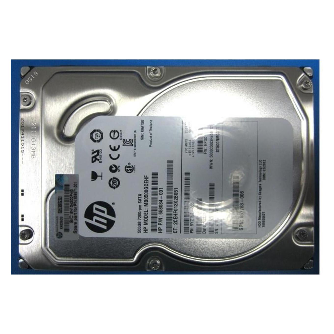 HPE 500Gb NON-Hotplug 7200Rpm (0.50 TB, 3.5") (659571-001)