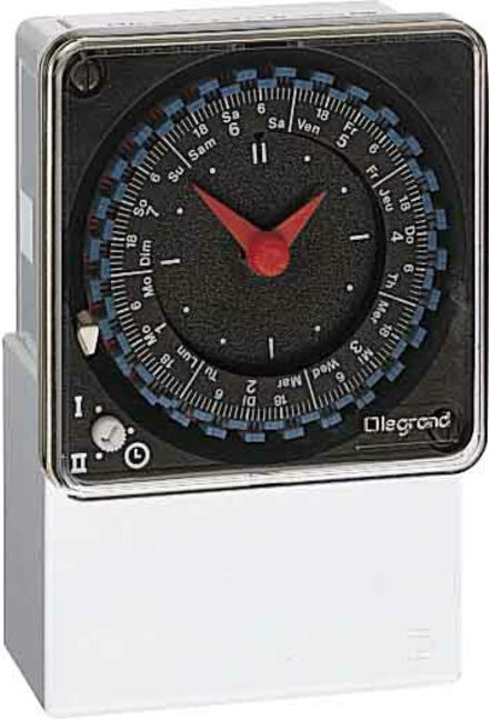 Legrand (BT) Analogschaltuhr Tages. 230V50Hz MaxiRexT/49750 (1111022)