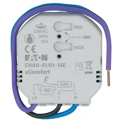Eaton 194373 Heizungsaktor 16A, für elektrische Heizung mit Energiemessung CHAU-01/01-16E
