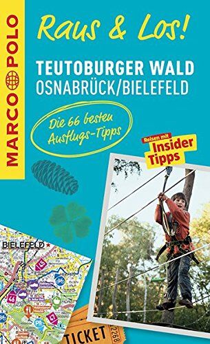 MARCO POLO Raus & Los! Teutoburger Wald, Osnabrück, Bielefeld: Guide und große Erlebnis-Karte in praktischer Schutzhülle - Preis vom 09.10.2026 07:28:09 h