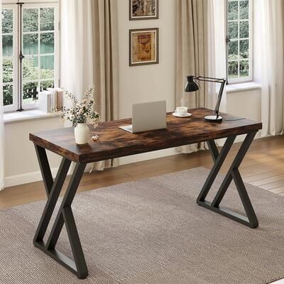 Envelor "Tribesigns Heavy-Duty Computer Desk, 55"" Simple Study Desk Writing Table"