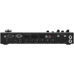 Roland V-1HD+ 4 CH. HD VIDEO SWITCHER, 720P/1080I/1080P FORMATS, W. SCALER & 2 MIC PRE-AMPS, Synthesizer, Schwarz