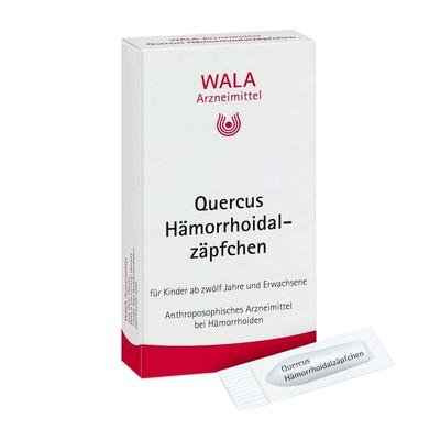 Quercus Hämorrhoidalzäpfchen 10x2 g Suppositorien
