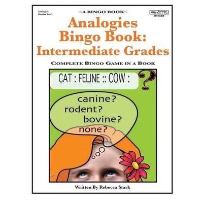 Analogies Bingo Book, Taschenbuch von Rebecca Stark, January Productions, Incorporated, 978-0-87386-489-3