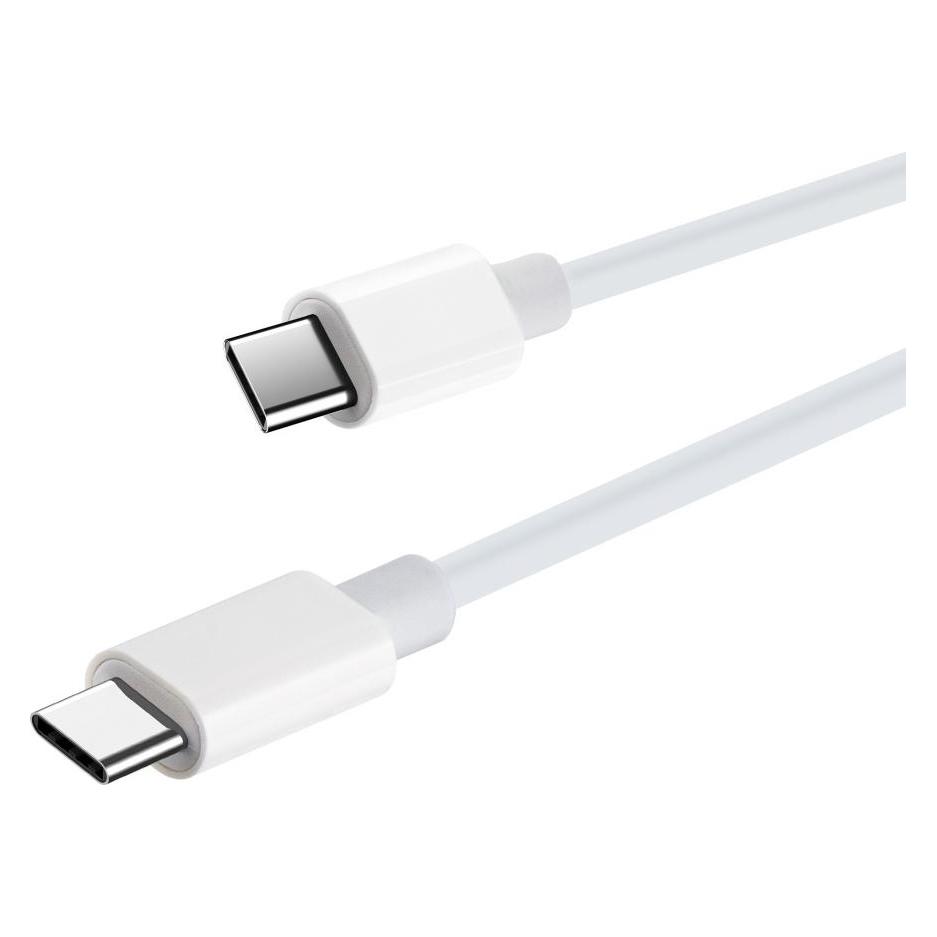 Maxlife MXUC-05 Kabel USB-C - USB-C 1,0 m 60W weiss (1 m, USB 1.0, 60 W) (33472382)