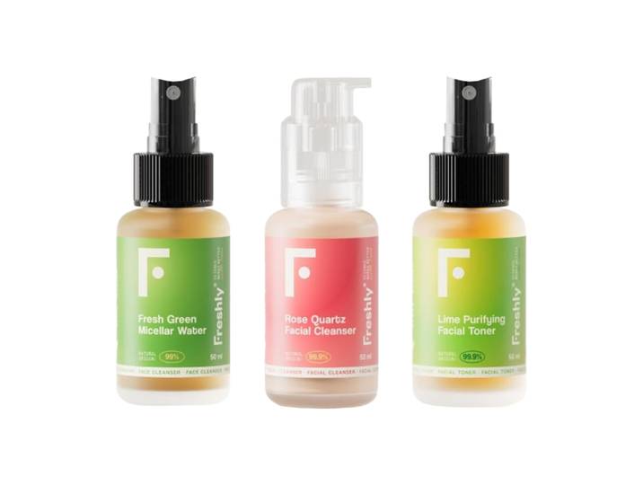 Freshly Cosmetics Mini Gezichtsreinigers Trio Pakket