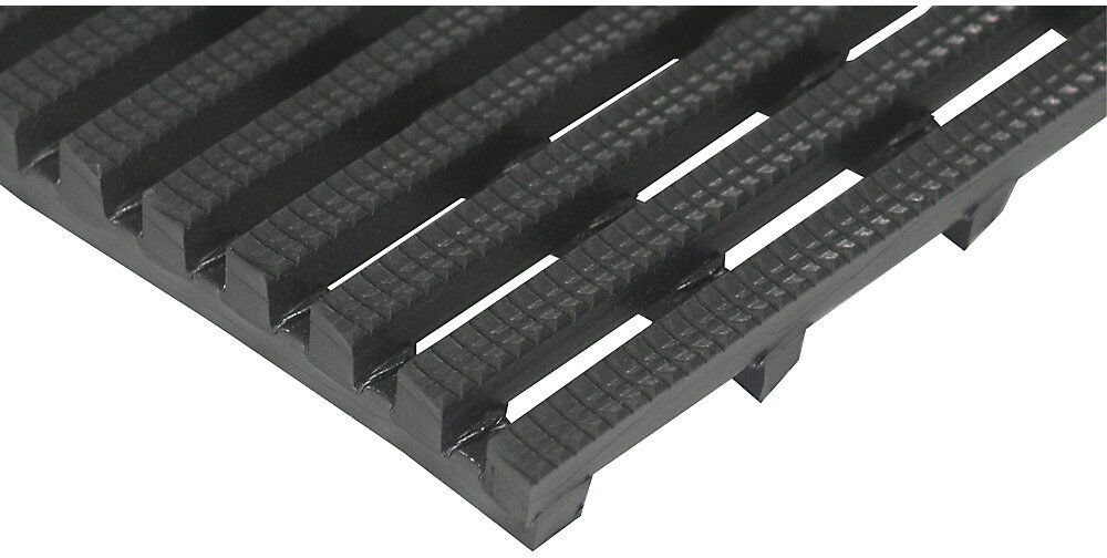 Bodenmatte Yoga Roll Oil, schwarz, max. 10 m, Breite 900 mm Miltex
