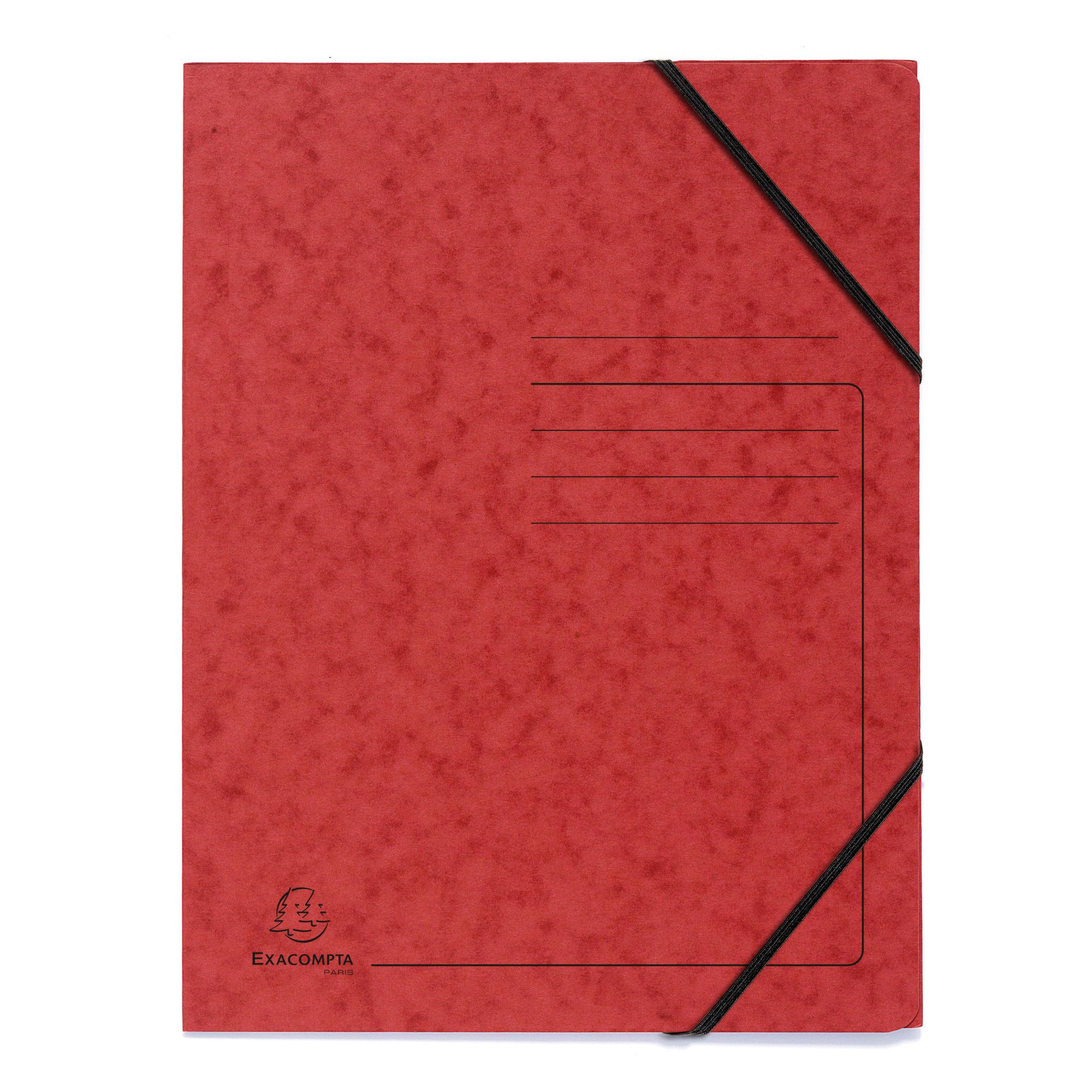 Exacompta Sammelmappe mit Gummizug (A4) (555415E)