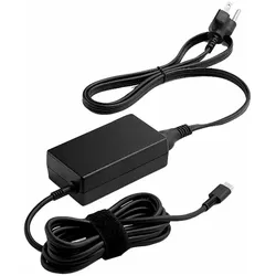 HP USB-C LC - Netzteil - AC - 65 Watt - (65 W), Notebook Netzteil, Schwarz