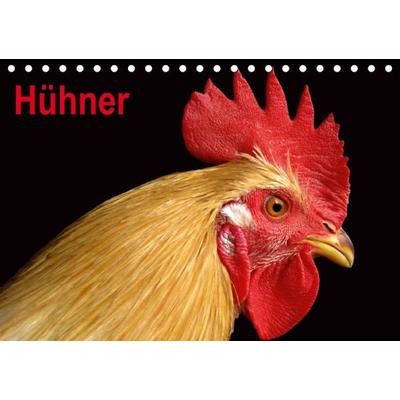 Hühner / Geburtstagskalender (Tischkalender immerwährend DIN A5 quer)