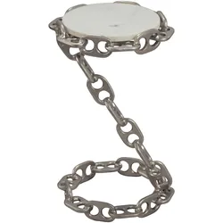 Wohnling, Couchtisch + Beistelltisch, Metall (31 x 51 cm)