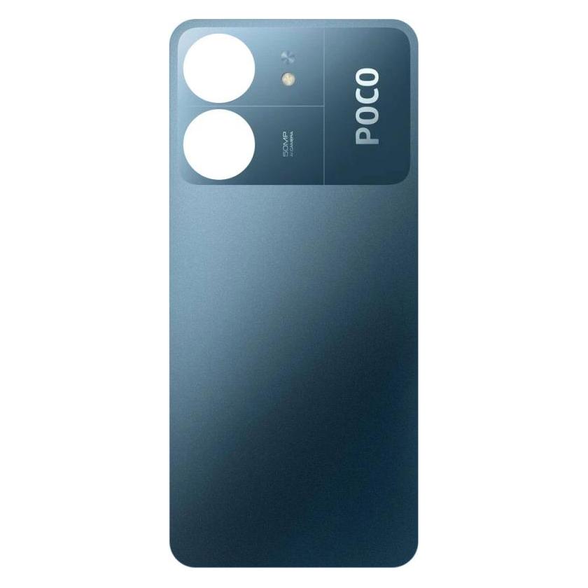 Xiaomi Akkudeckel fur Poco C65, Blue (Akku, Xiaomi Poco C65) (65280283)