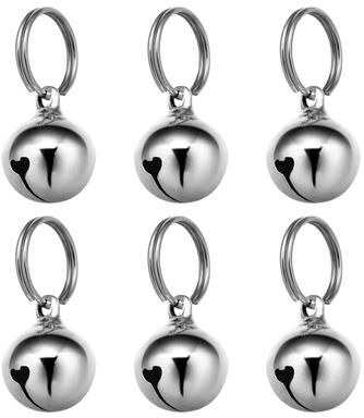 Uplifted Finds Multiuse Plated Copper Pet Bell Pendants With Key Rings Multiuse Plated Copper Pet Bell Pendants With Key Rings