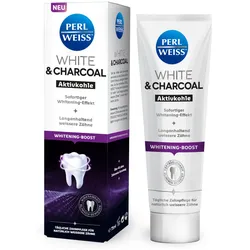 PERLWEISS WHITE & CHARCOAL Zahncreme 75 ml Zahncreme