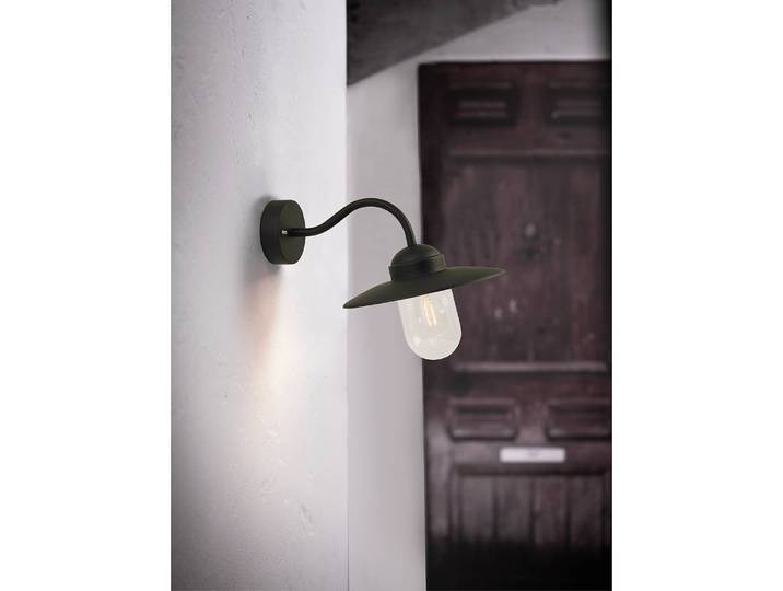 Wandleuchte Luxembourg Ø 26cm Schwarz