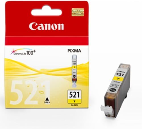 CLI-521Y Cartucho de tinta amarillo (Canon 2936B001)
