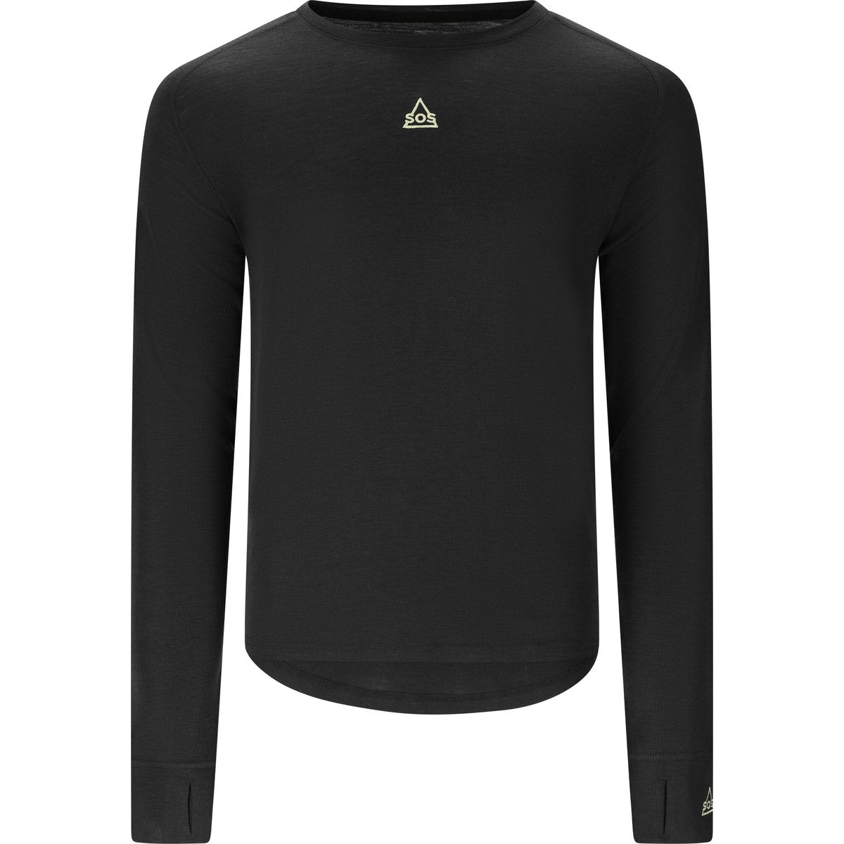 SOS Polaris M Merino Wool Baselayer Top black (1001) 2XL SOS263139-1001-2XL