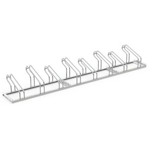 RR-Solutions Fahrradständer R2W, Bodenmontage / freistehend, Einstellparker, Breite 300cm, für 8 Fahrräder