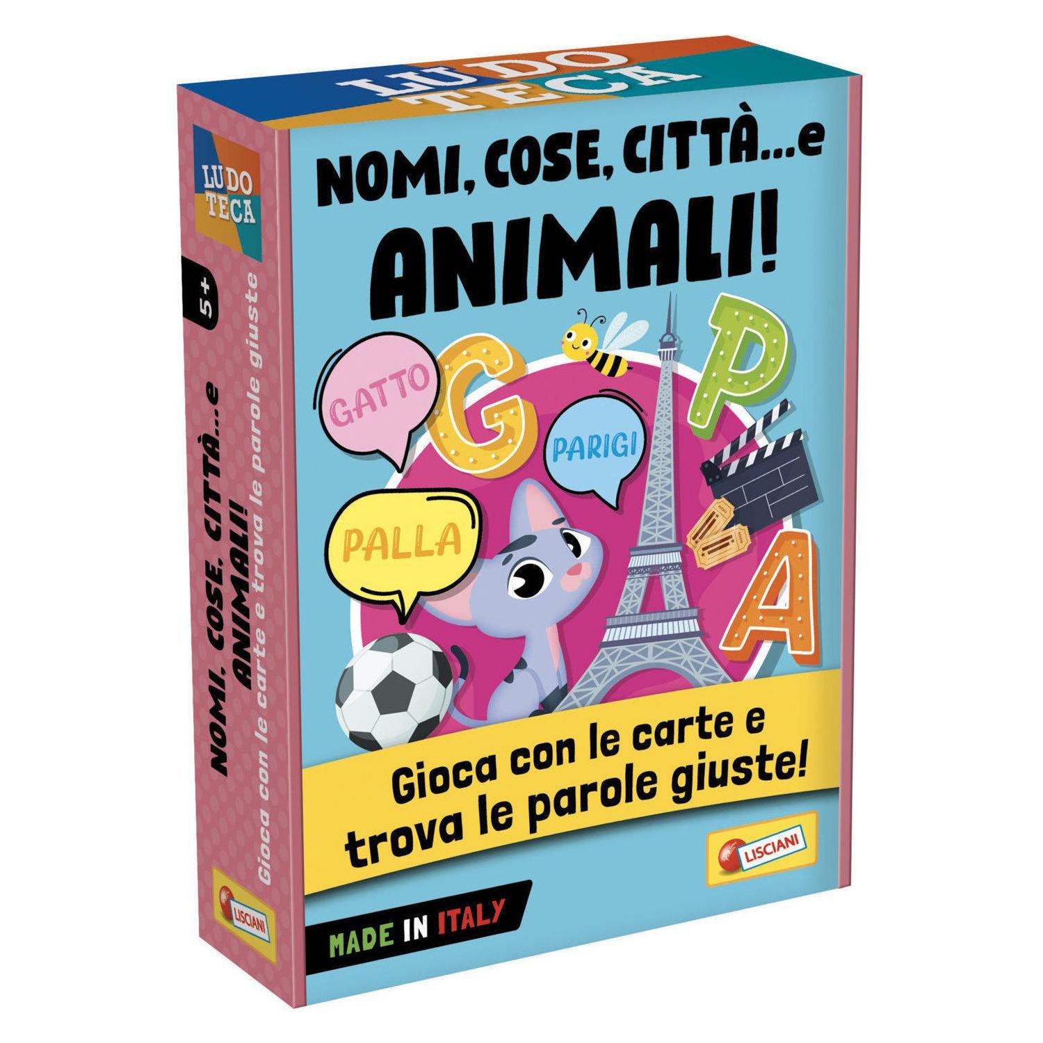 Lisciani PLAY LIBRARY CHILDREN'S CARDS NAMES, THINGS, CITIES... AND ANIMALS! - ON DISPLAY 12 (Deutsch) (44878162)