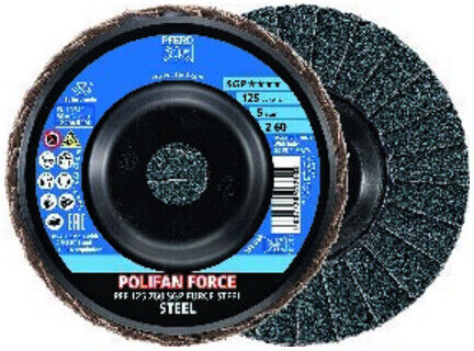 Pferd Fächerschleifscheibe SGP FORCE STEEL 115mm Z40 (67688114)