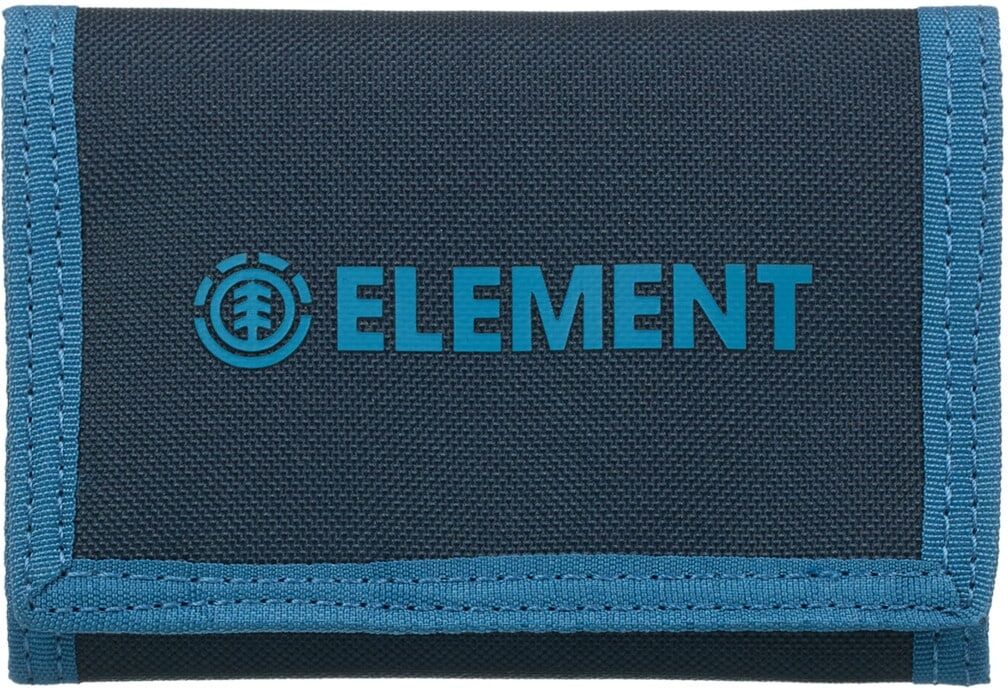 Brieftasche ELEMENT "Brand", Herren, blau (eclipse navy), Obermaterial: 100% Polyester., Kleinlederwaren Brieftasche