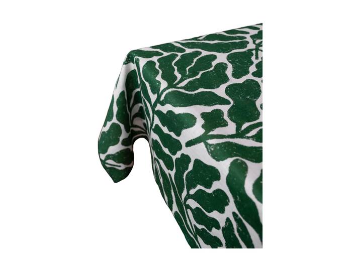 Fine Little Day Nappe Leaves Green, 149x250cm