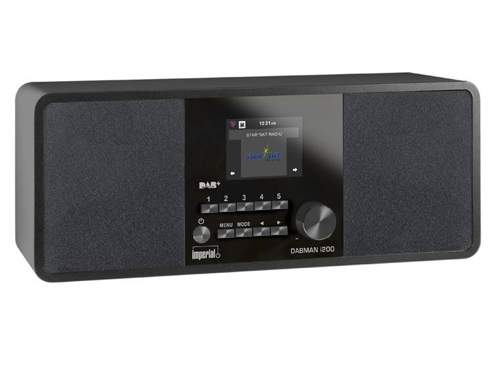 Imperial Dabman i200 Digital-Radio, Schwarz