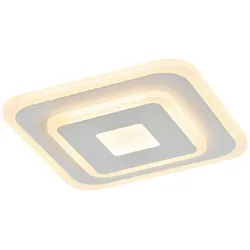 LED-Deckenleuchte Bizulo Opal/Weiß max. 12 Watt Deckenlampe